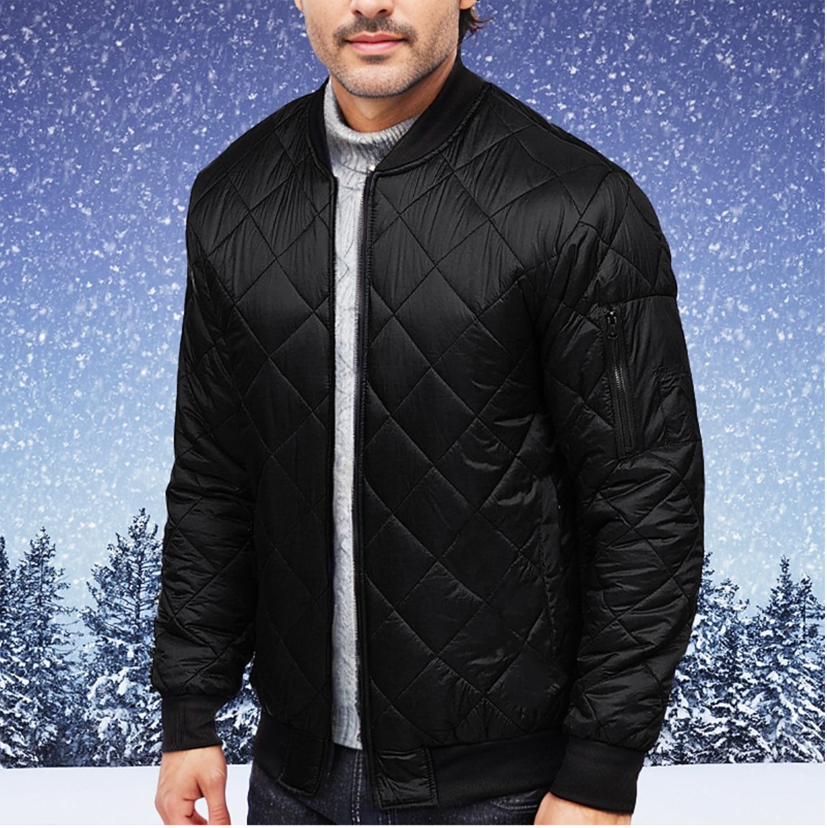 Edmund - Men's Winter Bomber Jacket