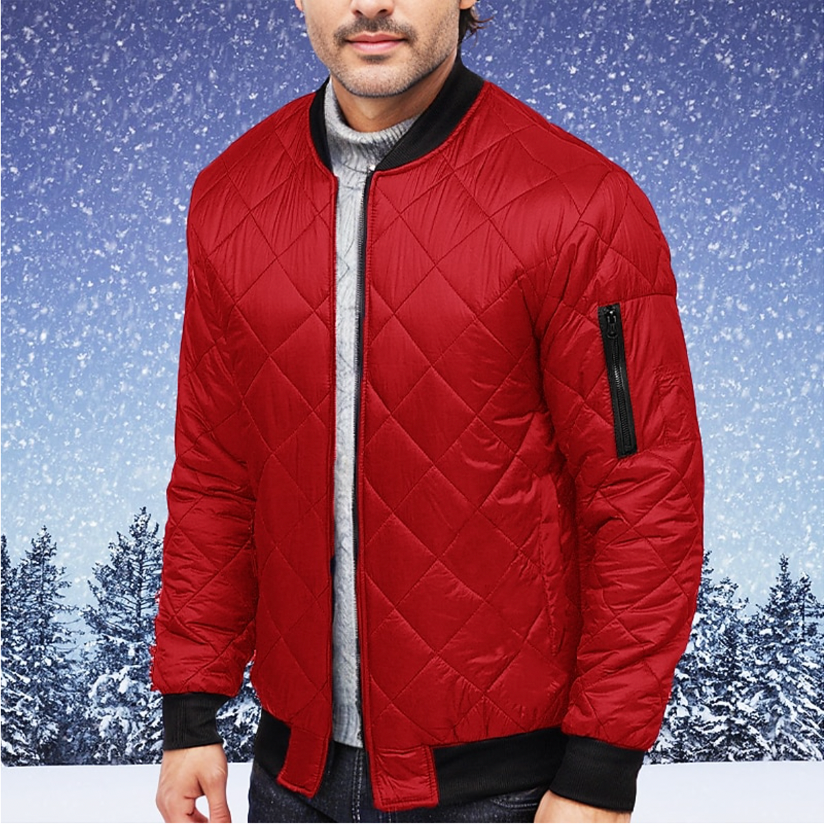 Edmund - Men's Winter Bomber Jacket