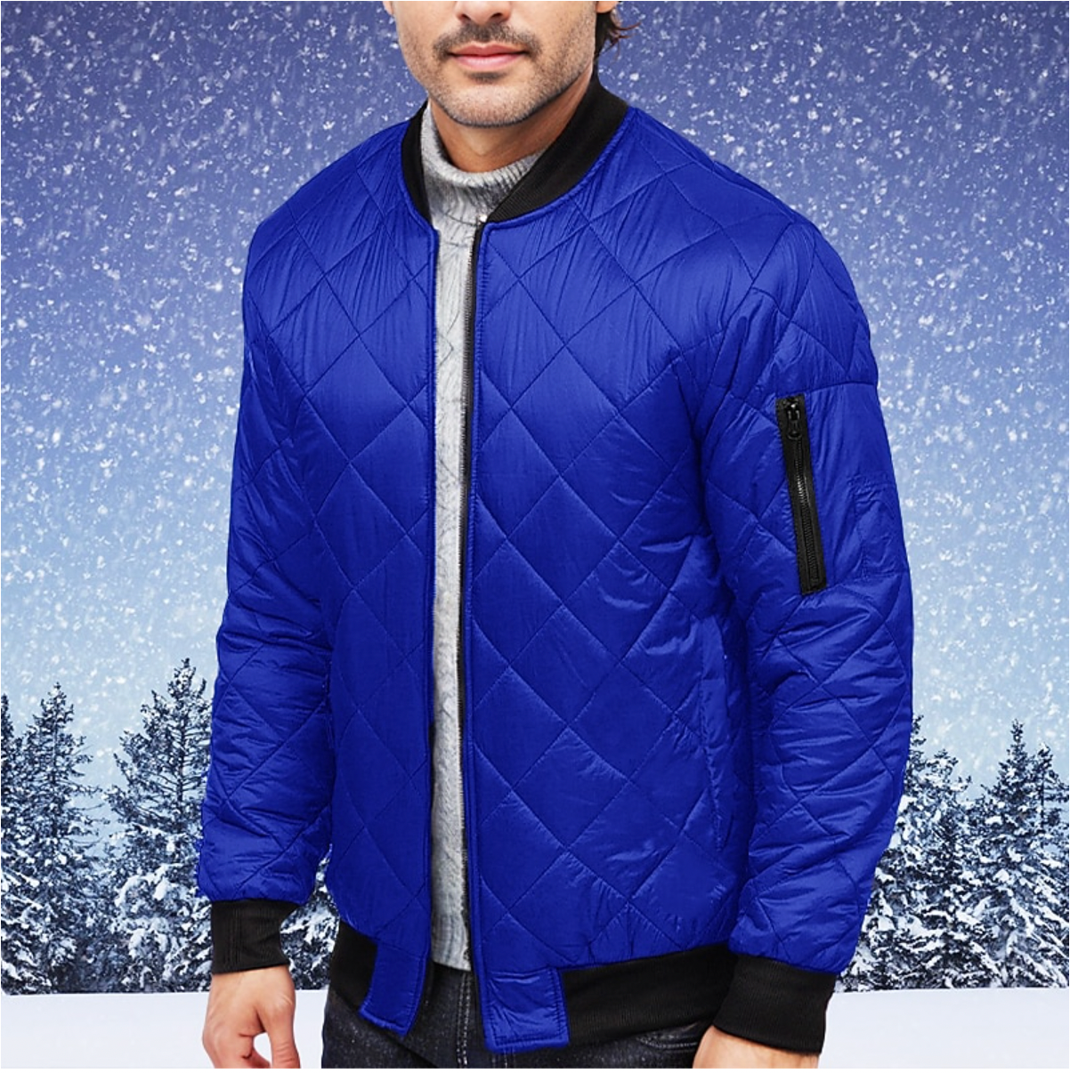 Edmund - Men's Winter Bomber Jacket