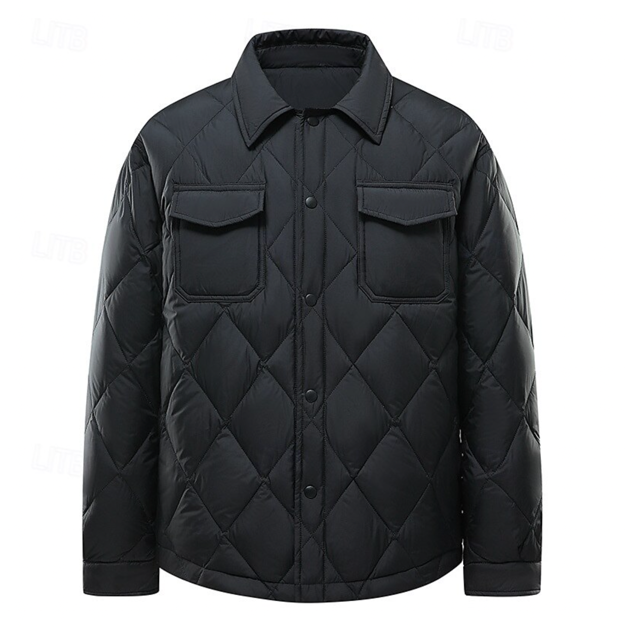 Matthew - Quilted Men's Puffer Winter Coat