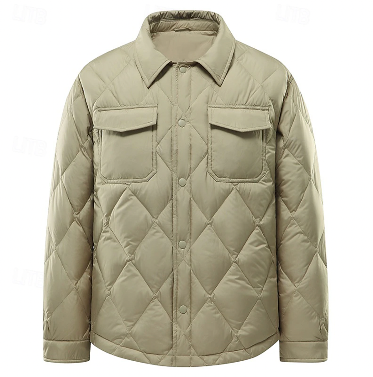 Matthew - Quilted Men's Puffer Winter Coat