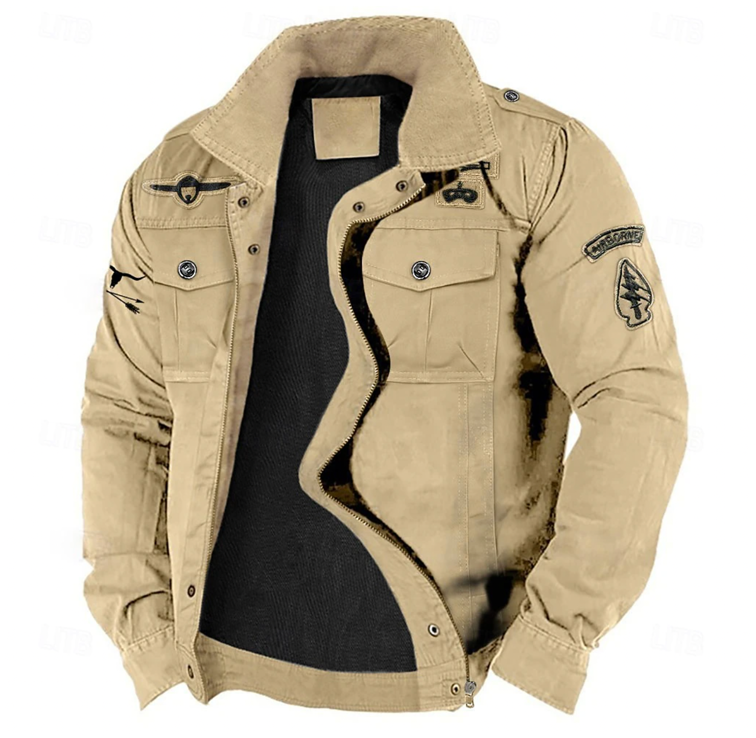 Justin - Cargo Military Jacket