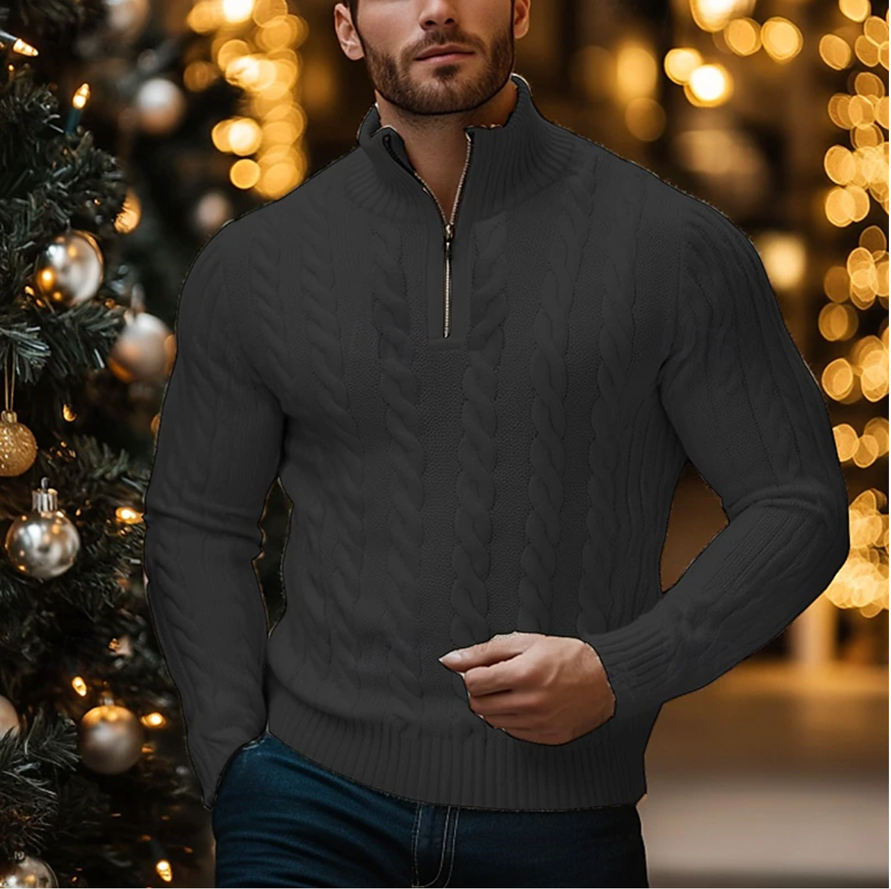 Eda - Men's Knitted Sweater