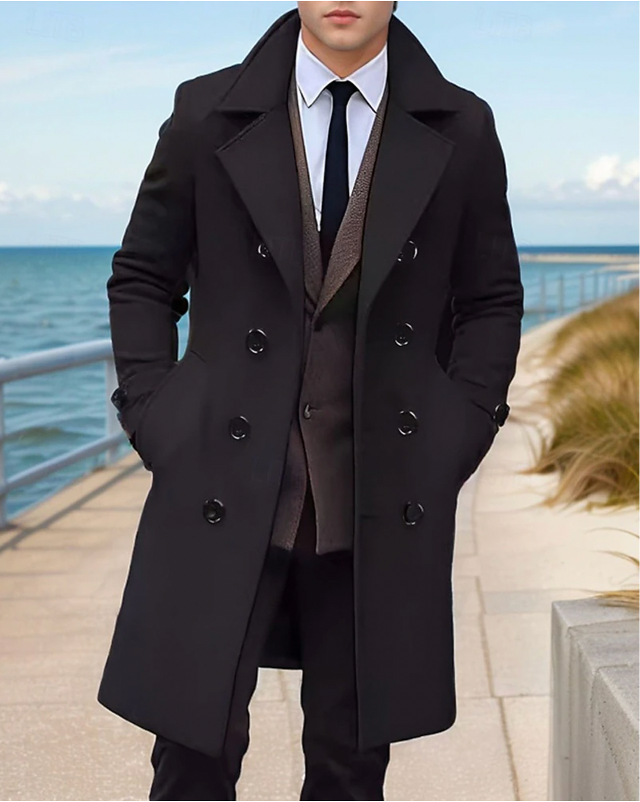 Arthur - Stylish Men's Trench Coat