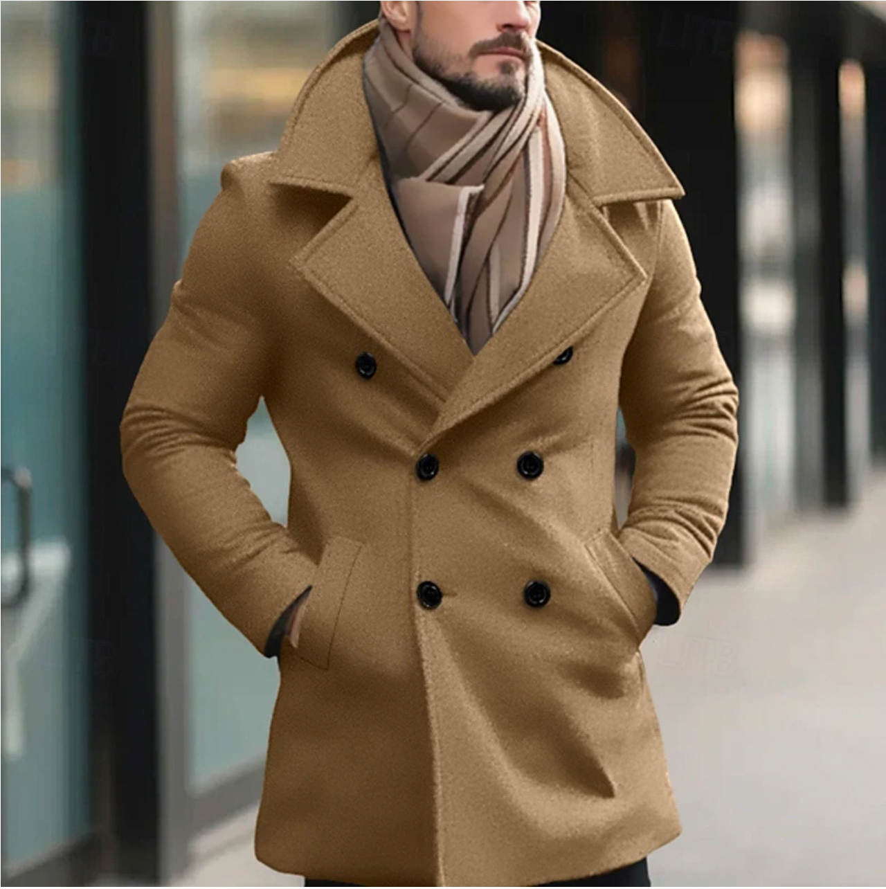 Alastair - Stylish Men's Trench Coat