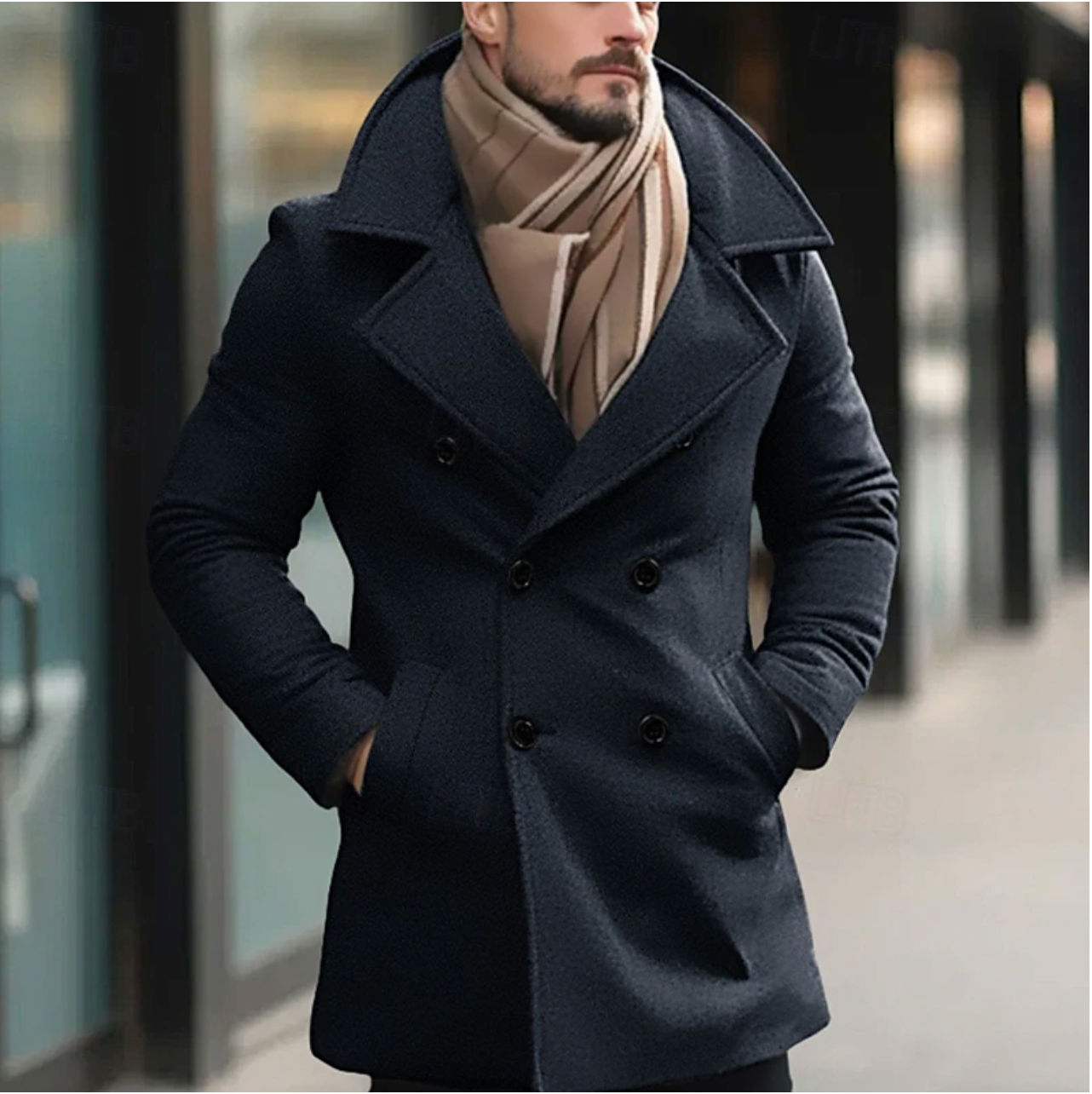 Alastair - Stylish Men's Trench Coat