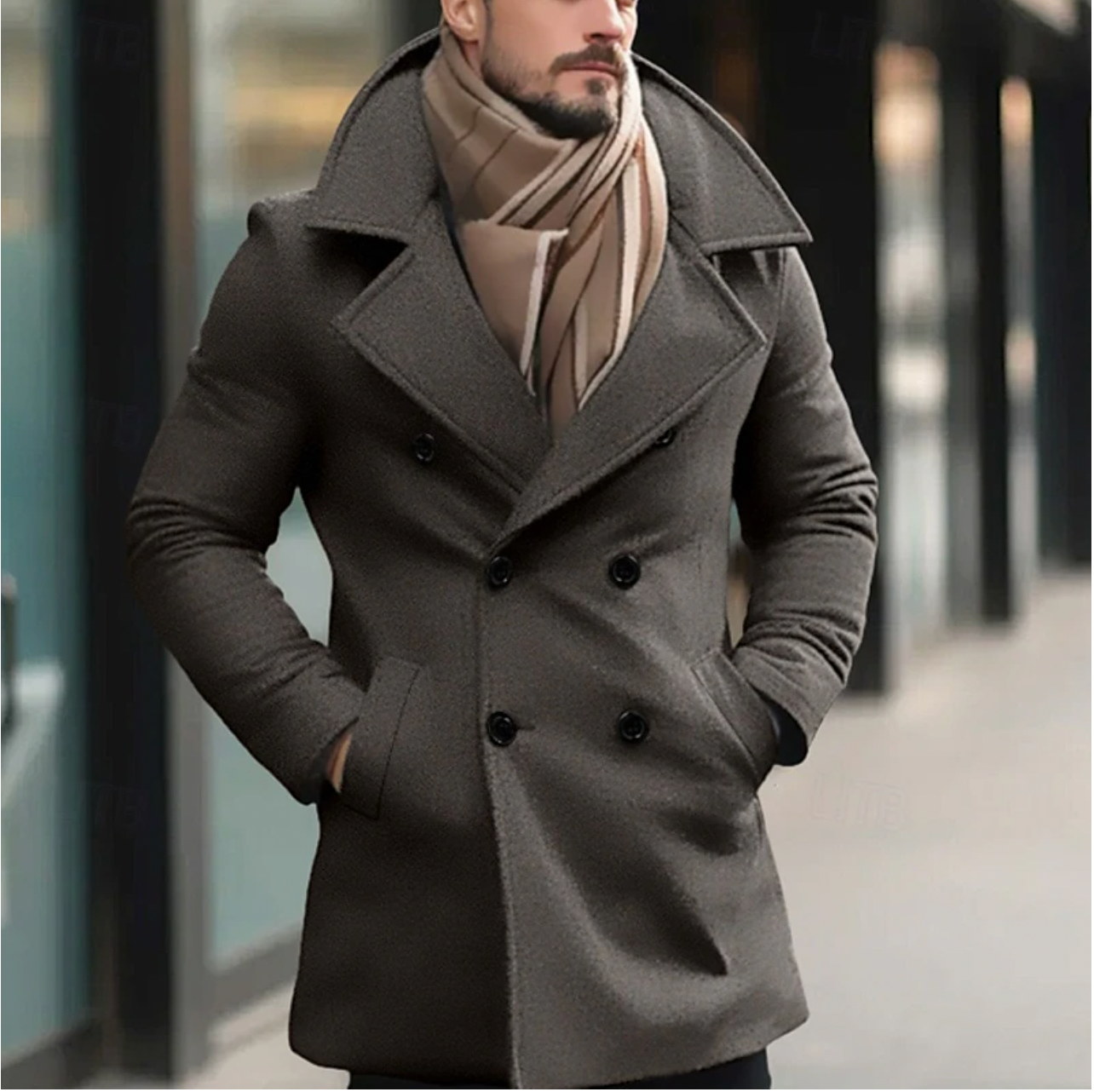 Alastair - Stylish Men's Trench Coat