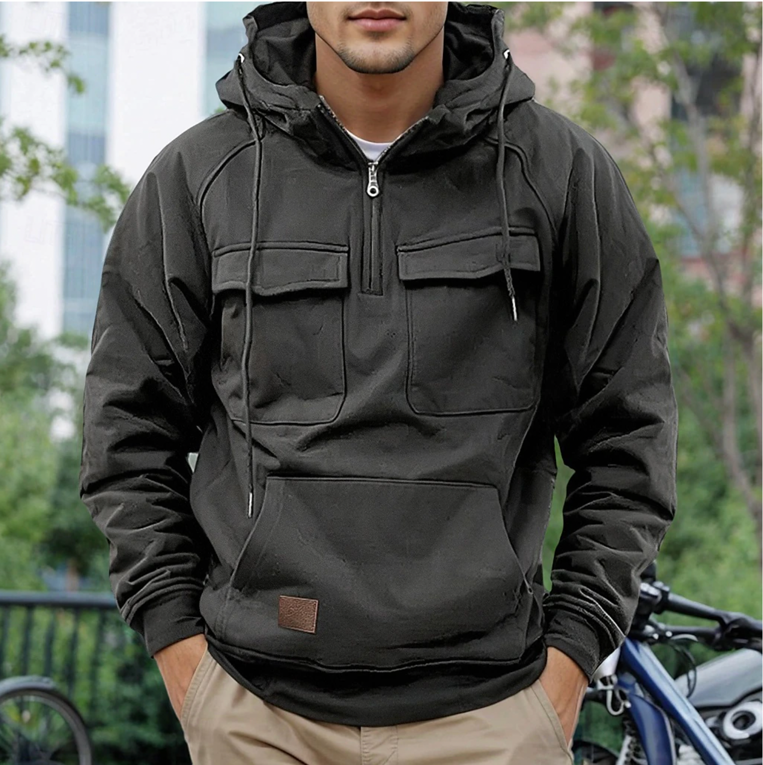 Atticus - Quarter Zip Outdoor Jacket