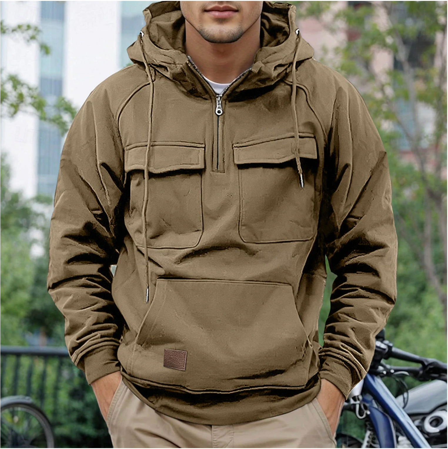 Atticus - Quarter Zip Outdoor Jacket