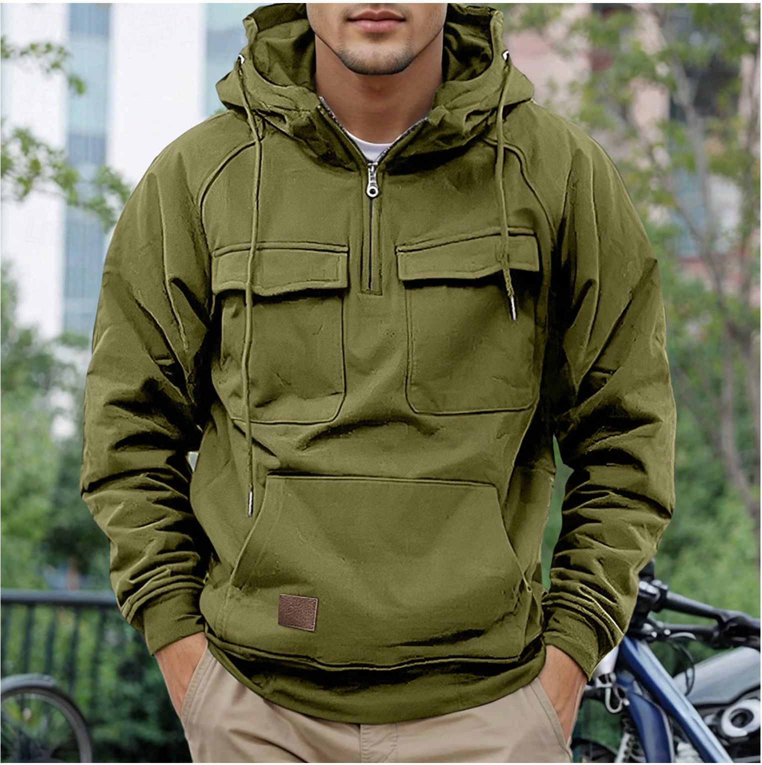 Atticus - Quarter Zip Outdoor Jacket