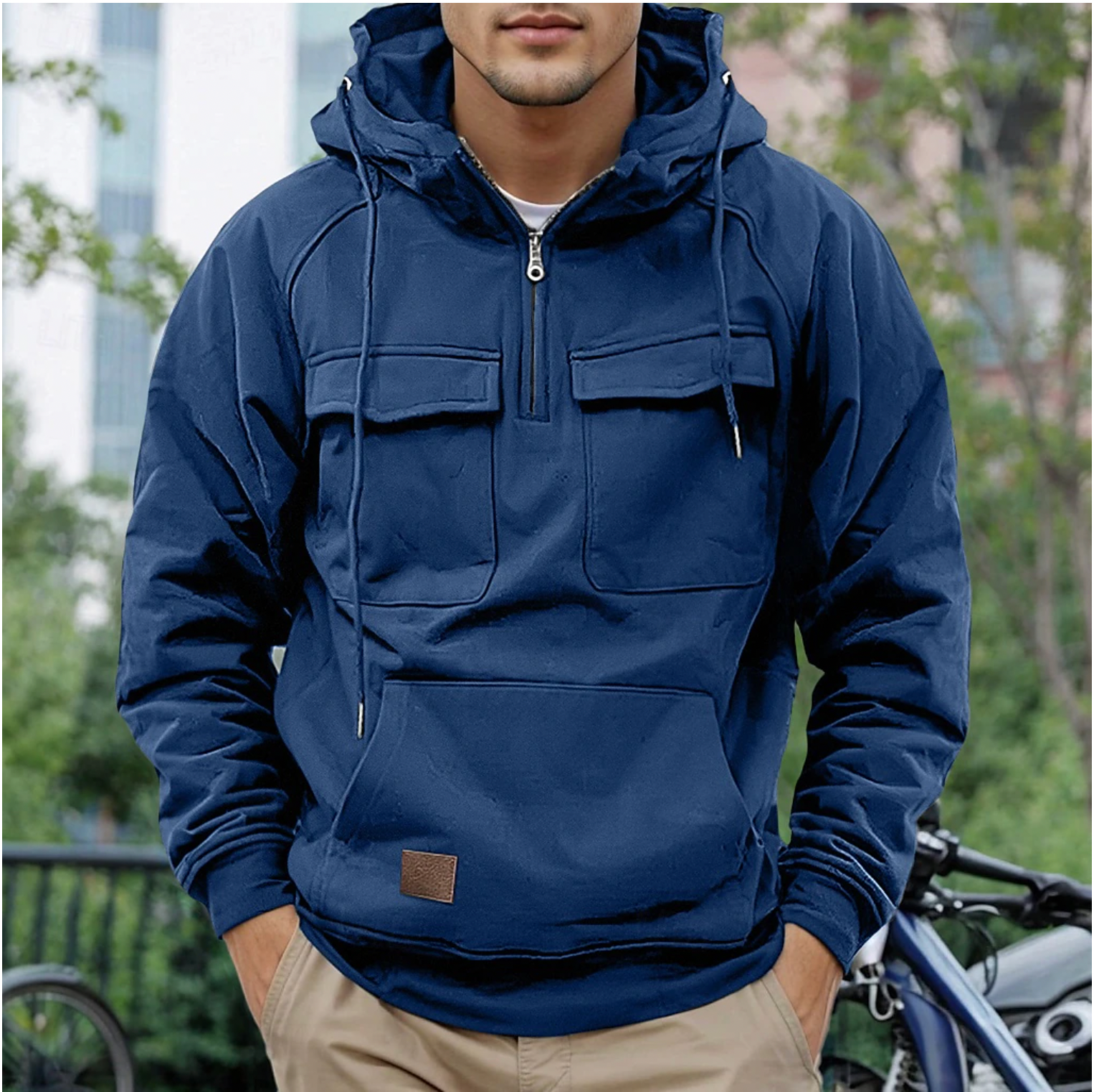 Atticus - Quarter Zip Outdoor Jacket