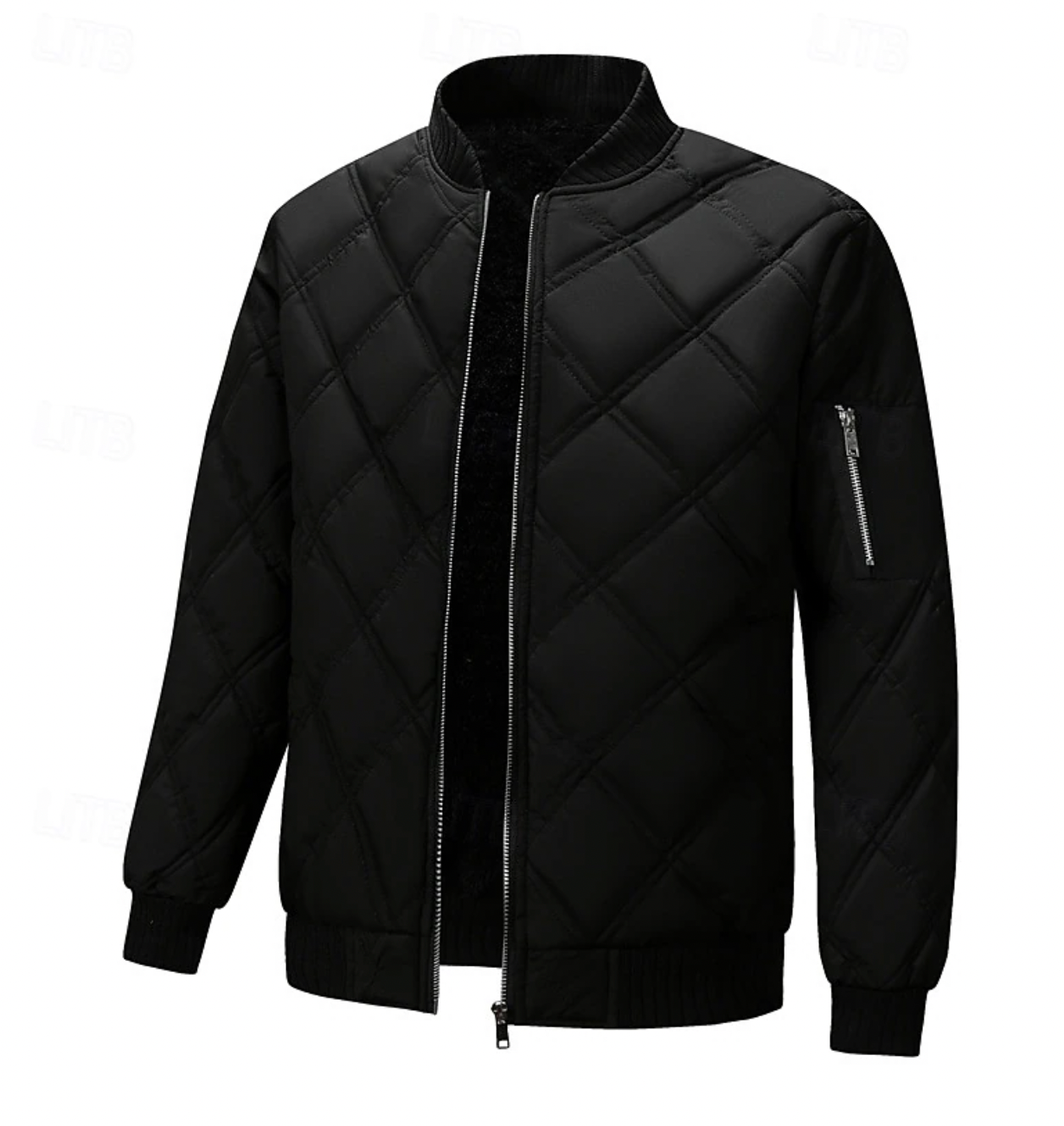 Angelo - Men's Bomber Puffer Winter Jacket