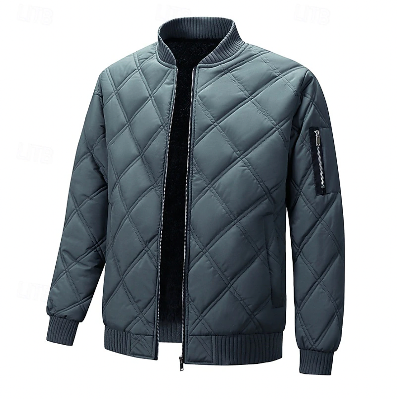 Angelo - Men's Bomber Puffer Winter Jacket