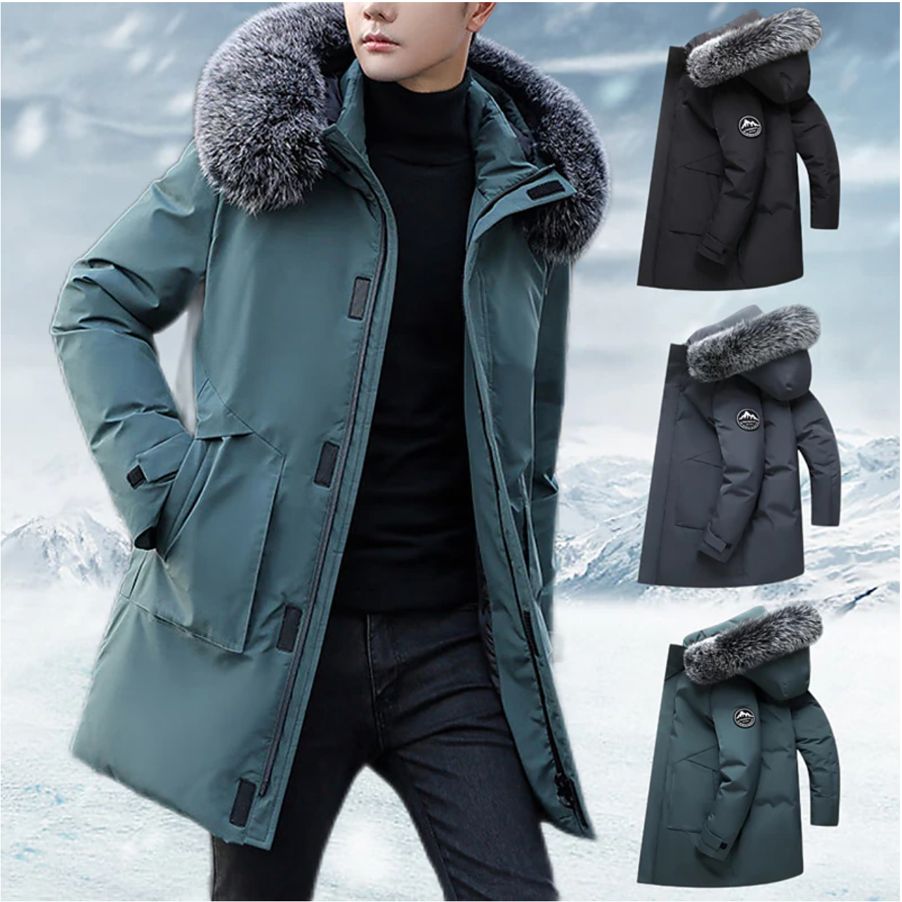 Adam - Thermal Winter Jacket for Men