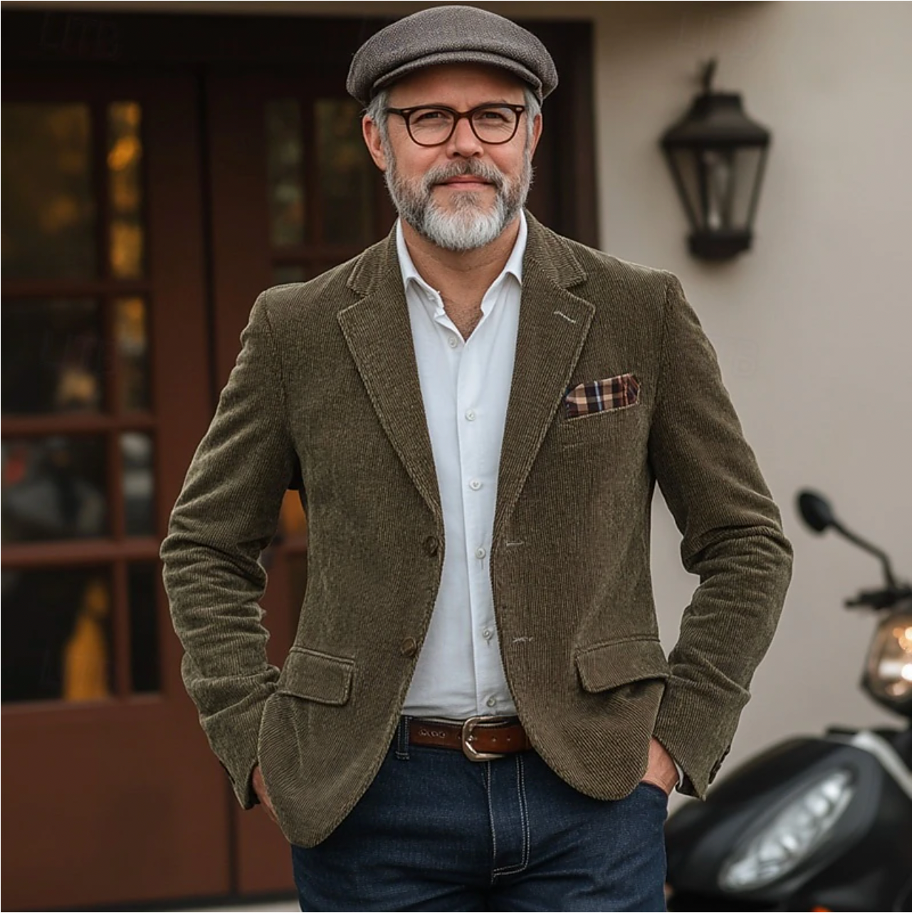 Bertram - Corduroy Men's Blazer