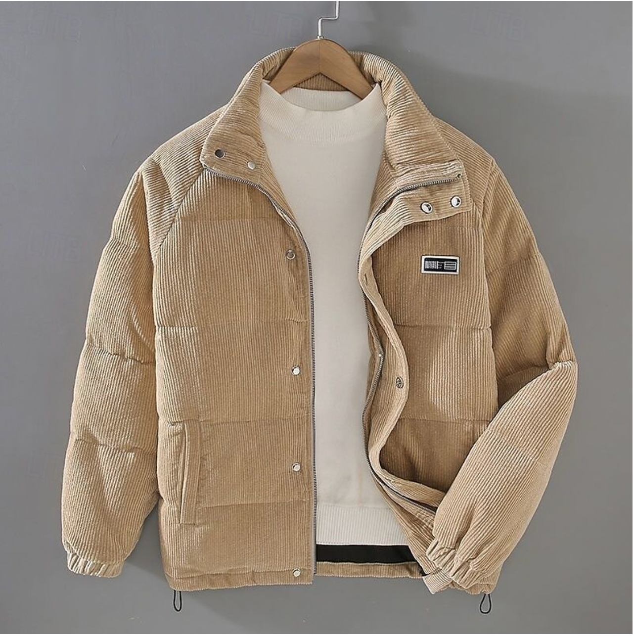 Kevin - Corduroy Men's Winter Jacket