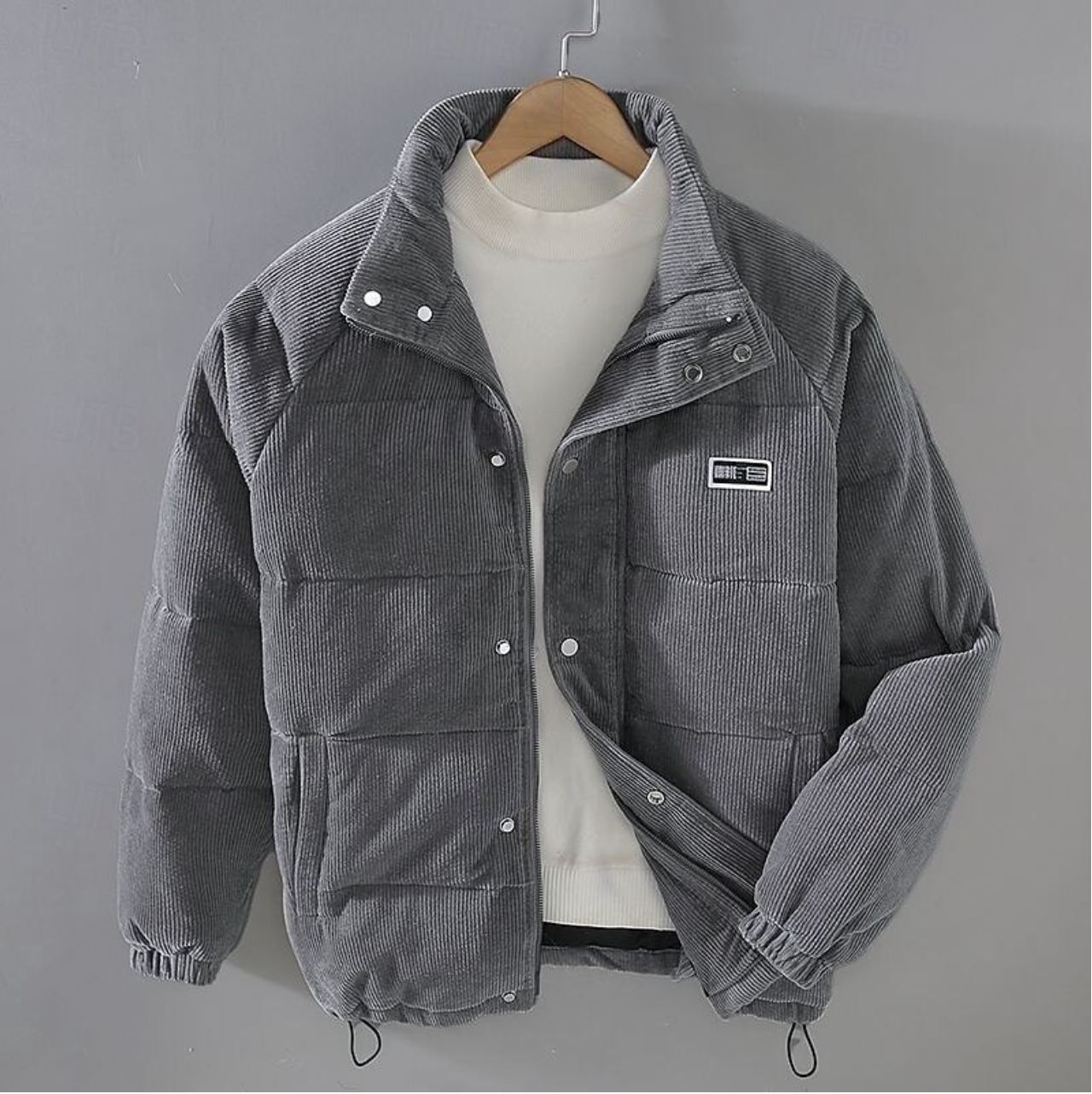 Kevin - Corduroy Men's Winter Jacket