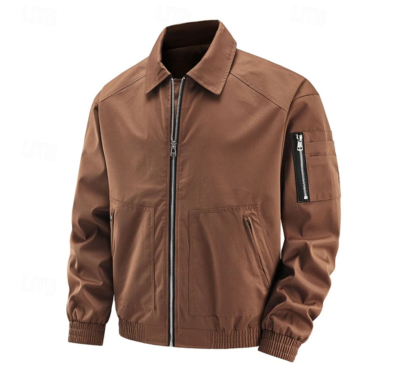 Men's Casual Lightweight Bomber Jacket