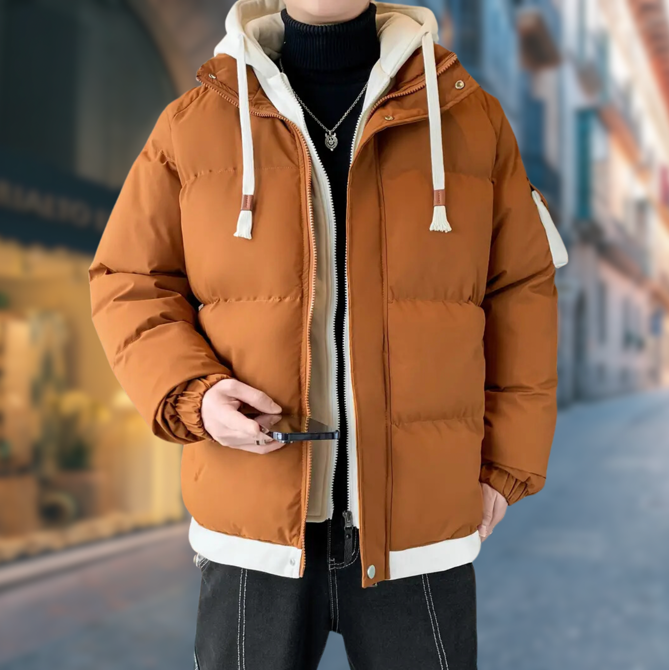 Mateo - Waterproof Winter Jacket for Men