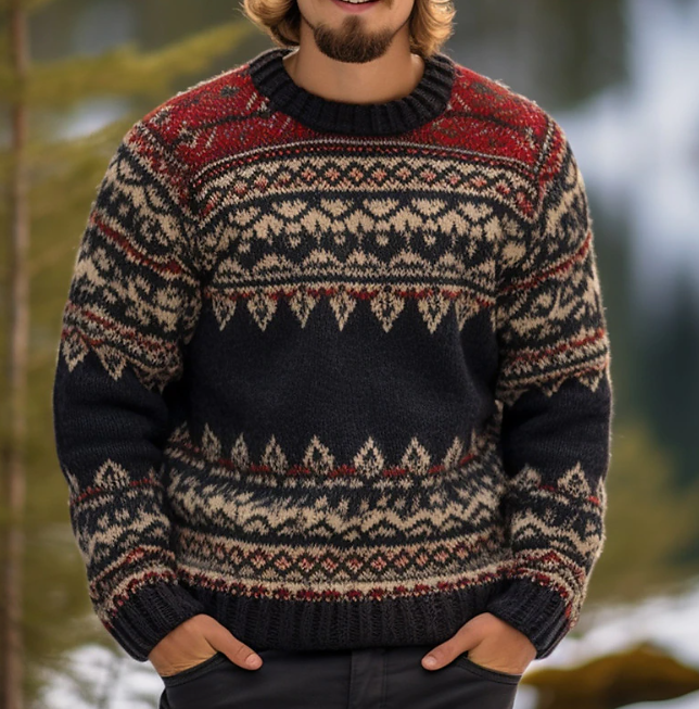 Amias - Vintage Sweater for Men