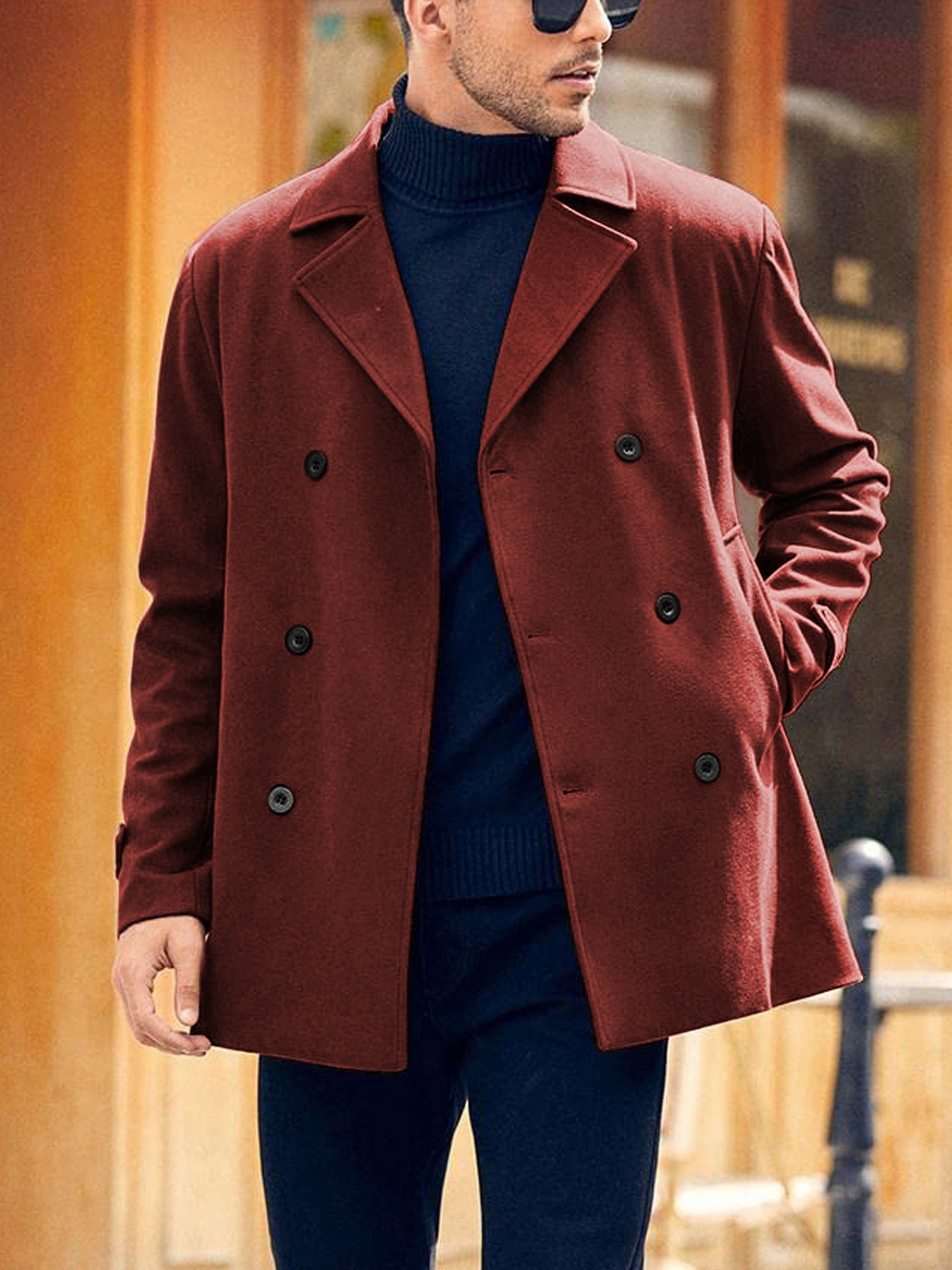 Antoon - Classic Men's Trench Coat