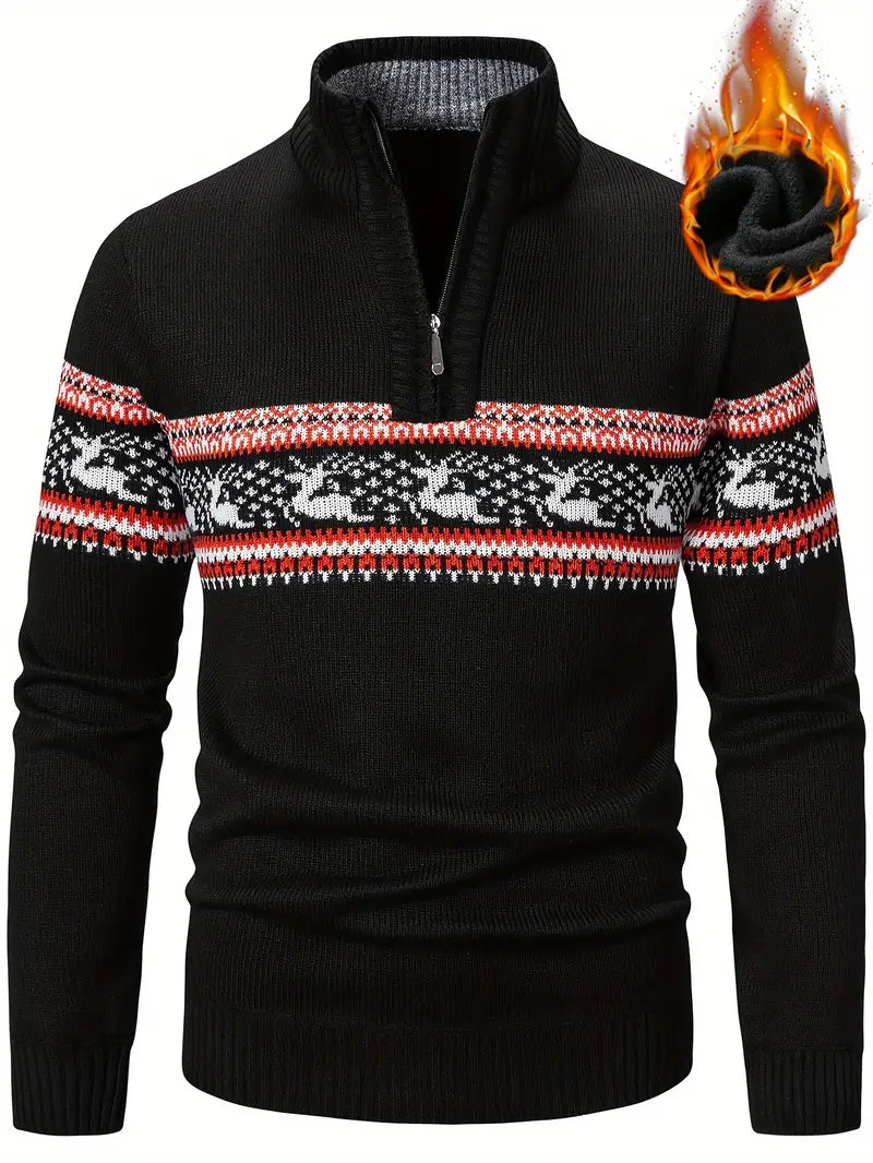 Dexter - Scandinavian Zip Sweater