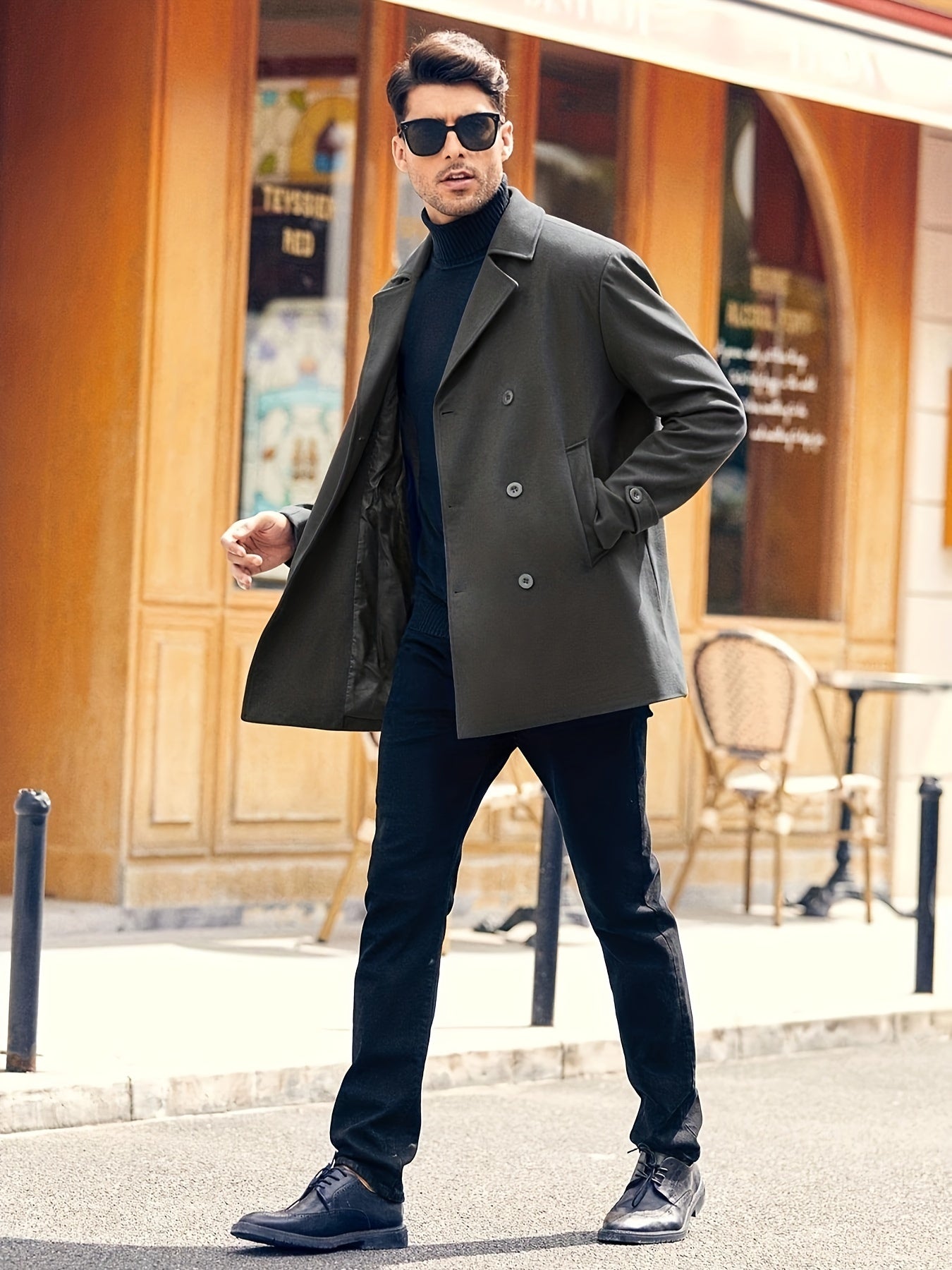 Antoon - Classic Men's Trench Coat