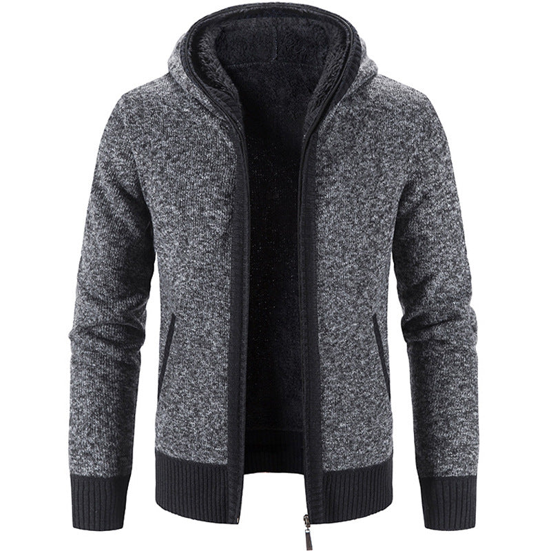 Isaac - Thick Knitted Cardigan for Fall & Winter