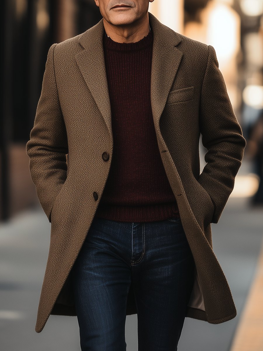 Ethan - Stylish Long Winter Coat