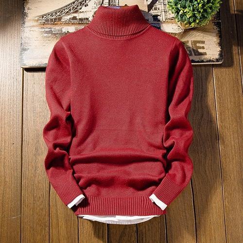 Anthony - Men's Warm Turtleneck Sweater