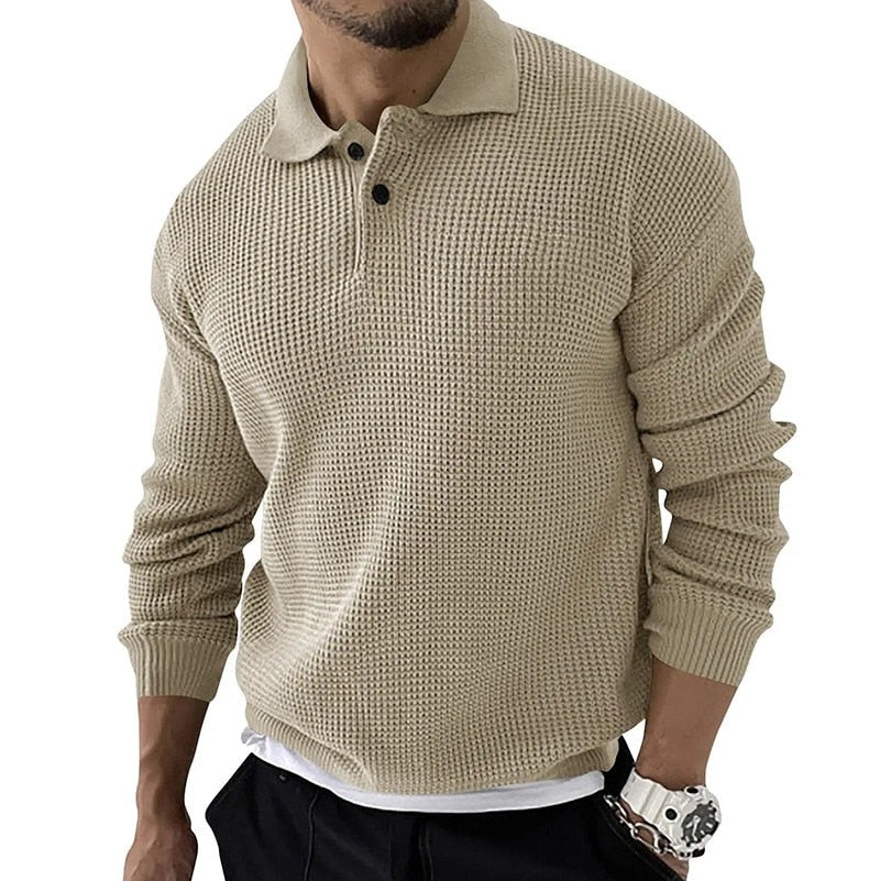 Eden Polo | Luxury Premium Long Sleeve Polo for Men